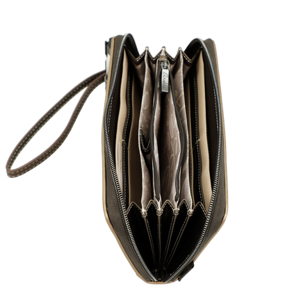 Duży portfel damski z blokadą RFID - ANEKKE MUSE BLOOM 42729-908