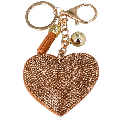 Brelok do kluczy serce - TYMOTEO LOVE B18 ZŁOTY