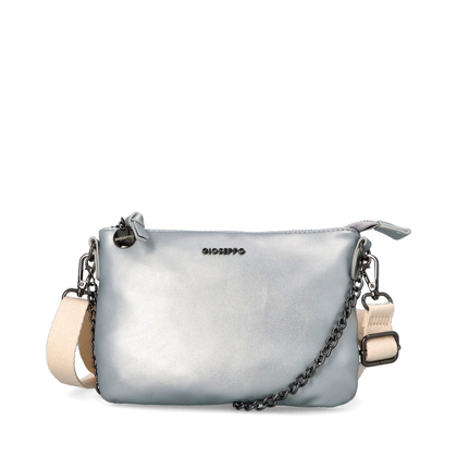 Mała torebka damska - GIOSEPPO 75510 SREBRNA