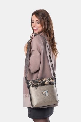 Prostokątna listonoszka damska - ANEKKE REAL 41703-069