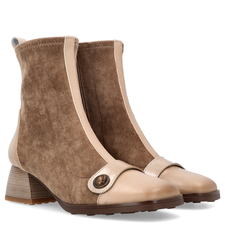 ZESTAW BUTY + TOREBKA - HISPANITAS HI254219 TOSCANIO G100 BEŻOWY