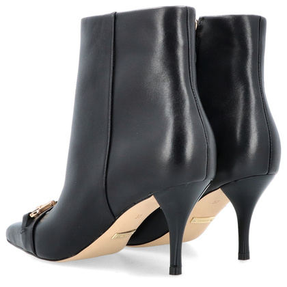 Botki na szpilce premium - GUESS SILENE FL8SILLEA10 CZARNE