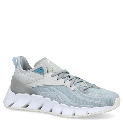 Sportowe sneakersy damskie - REEBOK ZIG KINETICA 3 HR1318 SZARE