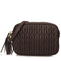 Listonoszka ze skóry naturalnej - TOSCANIO F226 CIEMNY BRĄZ