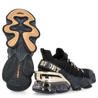 Sneakersy premium - PLEIN SPORT SADS USC0518 CZARNE