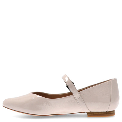 Lakierowane balerinki - CAPRICE 9-22112-44 KREMOWE