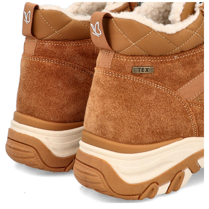 Trapery damskie z kożuszkiem - CAPRICE 9-26227-43 CAMEL