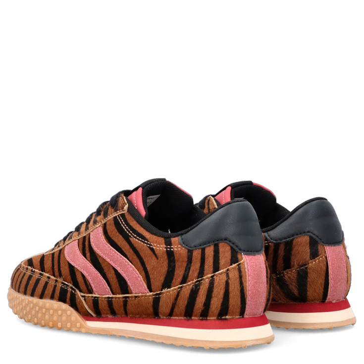 Hiszpańskie sneakersy damskie - GIOSEPPO 77010 BRĄZOWE