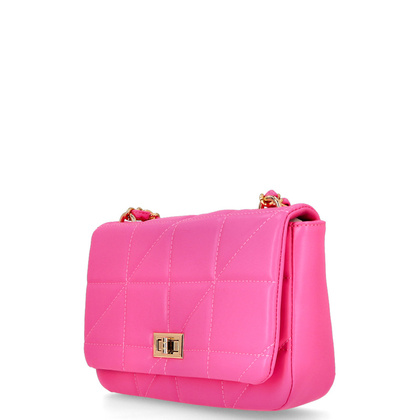 Pikowana torebka na ramię - MENBUR 85174 RÓŻOWA