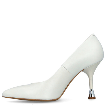 Ślubne szpilki - KOTYL 8517 ECRU PERŁA