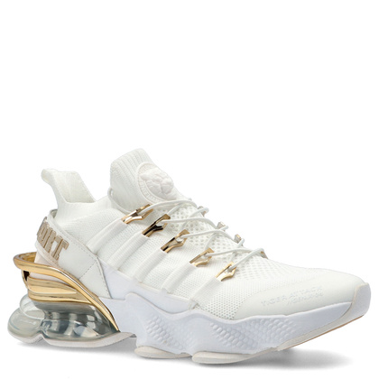 Sneakersy premium - PLEIN SPORT SADS USC0518 BIAŁE