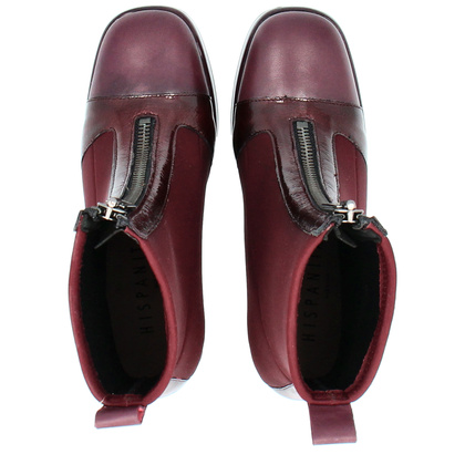 Botki na platformie - HISPANITAS HI243658 BORDOWE