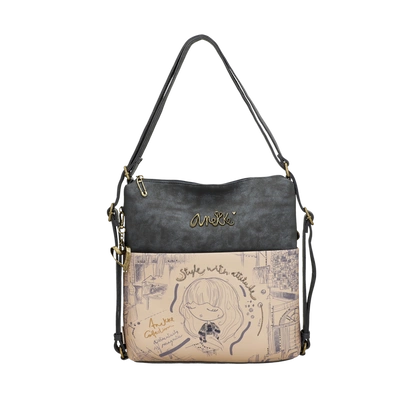 Plecak damski 3w1- ANEKKE MADEMOISELLE STUDIO 41845-063