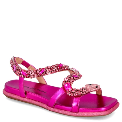 Eleganckie hiszpańskie sandały - ALMA EN PENA V240840 FUKSJA