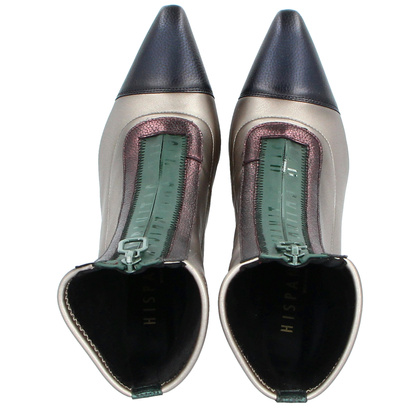 Hiszpańskie botki na obcasie - HISPANITAS CHI243714 ANTRACYT