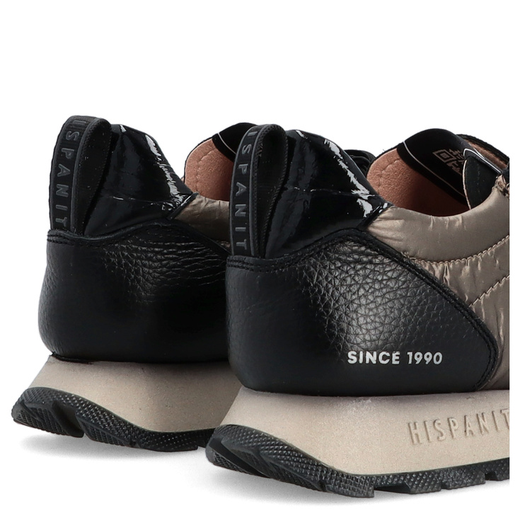 Hiszpańskie sneakersy damskie - HISPANITAS HI254209 CZARNE