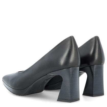 Hiszpańskie czółenka na słupku - HISPANITAS HV254245 CZARNE