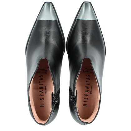 Hiszpańskie kowbojki z wycięciem - HISPANITAS HI243596 CZARNE