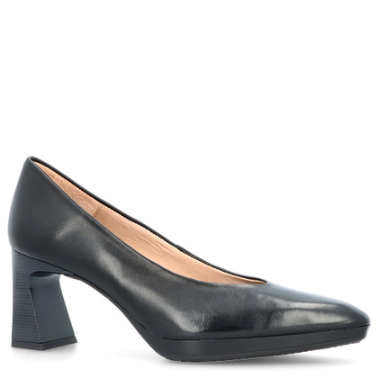 Hiszpańskie czółenka na słupku - HISPANITAS HV254245 CZARNE