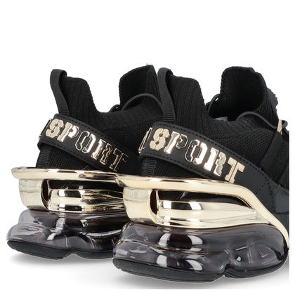 Sneakersy premium - PLEIN SPORT SADS USC0518 CZARNE