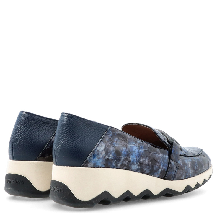 ZESTAW BUTY I TOREBKA - WONDERS C-7612 WB-52007 GRANATOWY