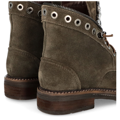 Hiszpańskie botki premium - ALMA EN PENA I240750 KHAKI