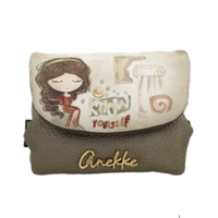 Mały damski portfel z klapką - ANEKKE MUSE 42709-016