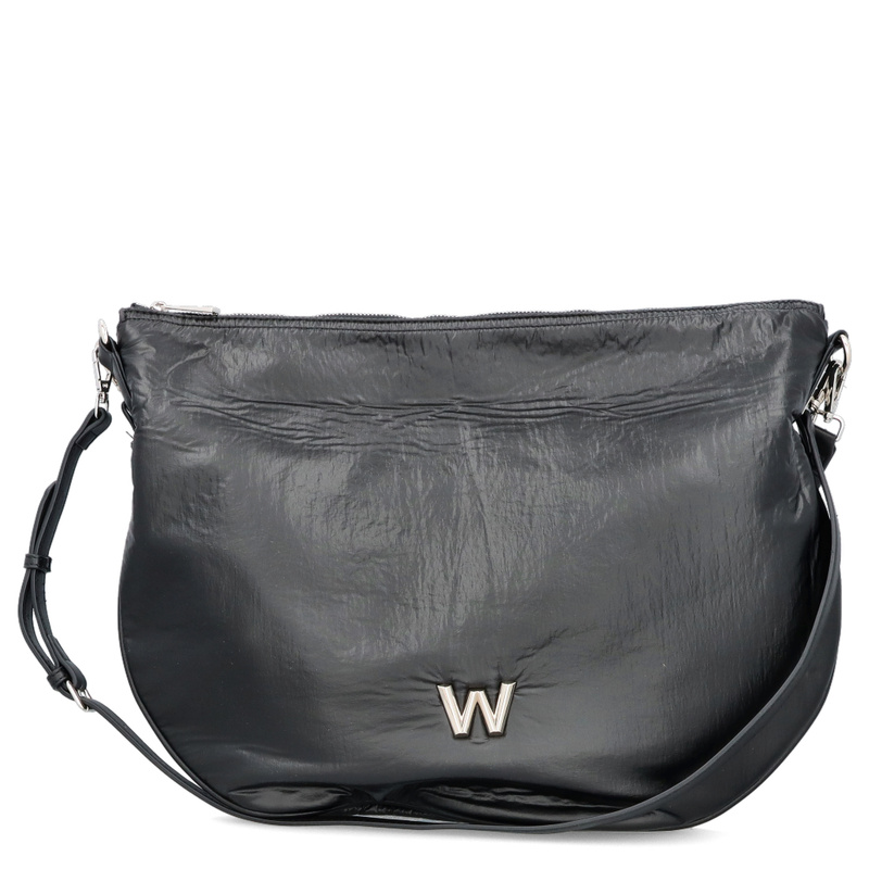 Duża torebka damska - WONDERS WB-54025 CZARNA