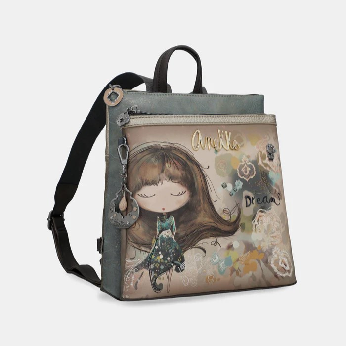 Kwadratowy plecak damski - ANEKKE REAL 41705-233