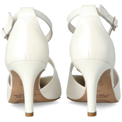 Eleganckie szpilki ślubne - KOTYL 3703 PERŁOWE ECRU