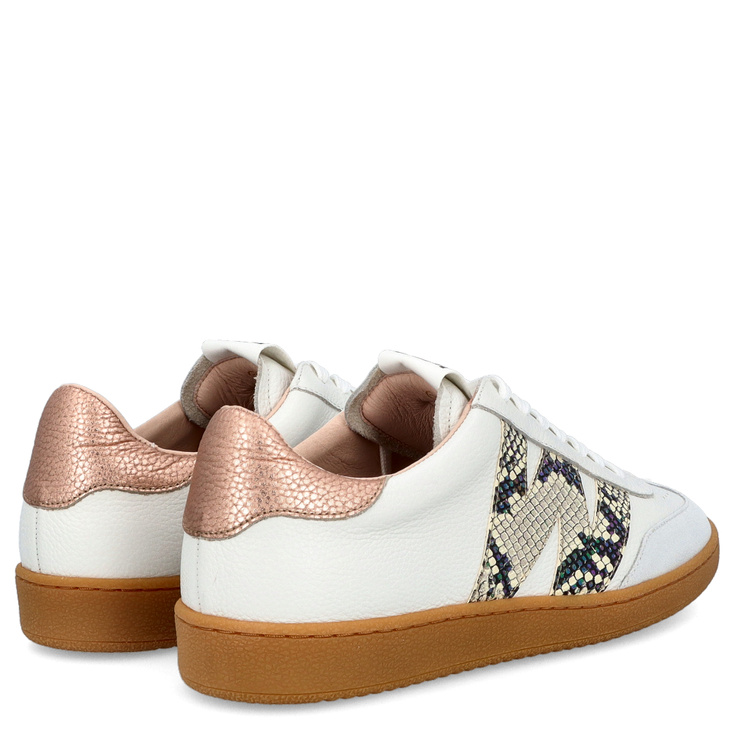 Hiszpańskie sneakersy premium - WONDERS A-2001 BIAŁE