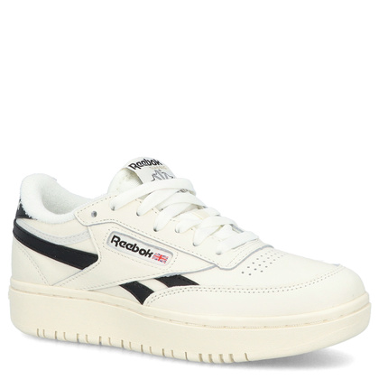Sneakersy damskie - REEBOK CLUB C DOUBLE REVENGE H04190 BIALO-CZARNE