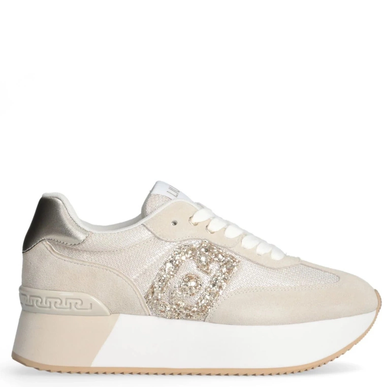 Sneakersy premium  - LIU JO DREAMY 02 BEŻOWE