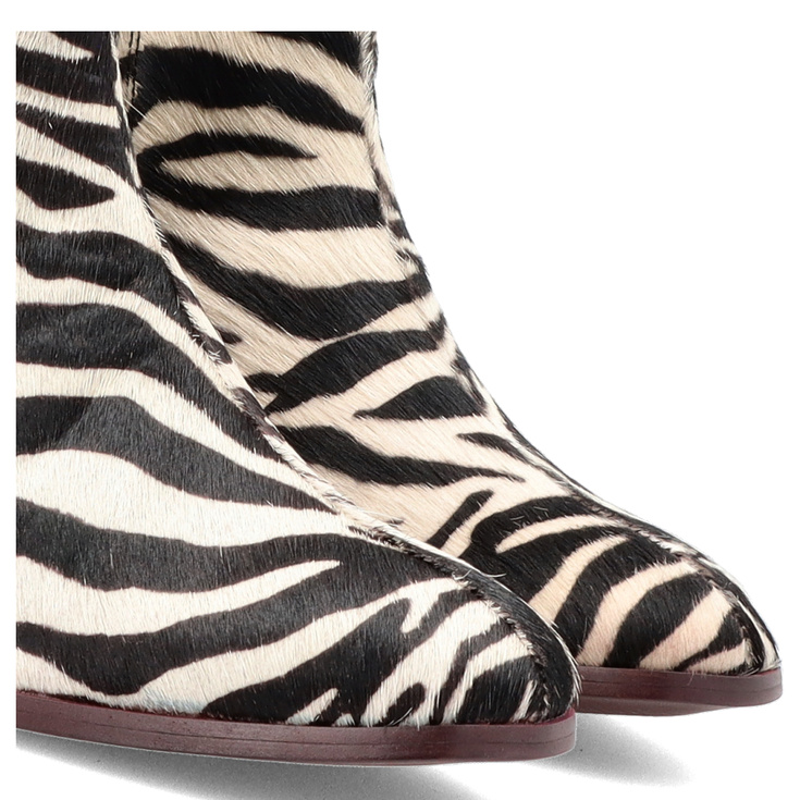 Botki z motywem zwierzęcym - GIOSEPPO 776872 ZEBRA