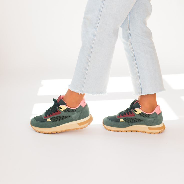 Hiszpańskie sneakersy - GIOSEPPO 76467 ZIELONE