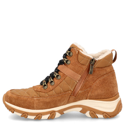 Trapery damskie z kożuszkiem - CAPRICE 9-26227-43 CAMEL