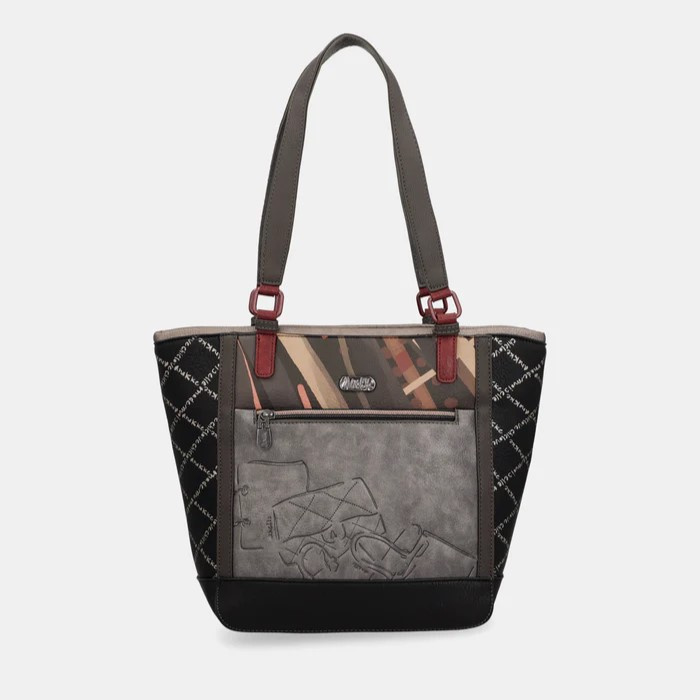 Duża torebka shopper - ANEKKE MADEMOISELLE 41802-134