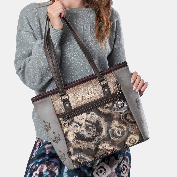 Duża torebka shopper - ANEKKE REAL MANIFESTO 41712-364