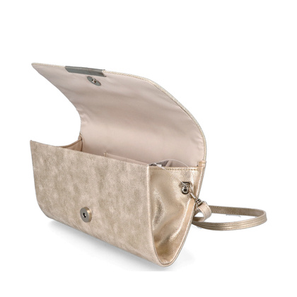 Damska torebka wizytowa - TYMOTEO 12 ZŁOTA