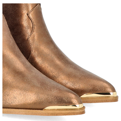 Hiszpańskie kowbojki ocieplane - MENBUR 25794 STARE ZŁOTO