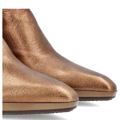 Hiszpańskie botki z wycięciem - HISPANITAS HI243576 STARE ZŁOTO