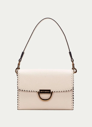 Hiszpańska torebka z klapką -  HISPANITAS BI254148 KREMOWA