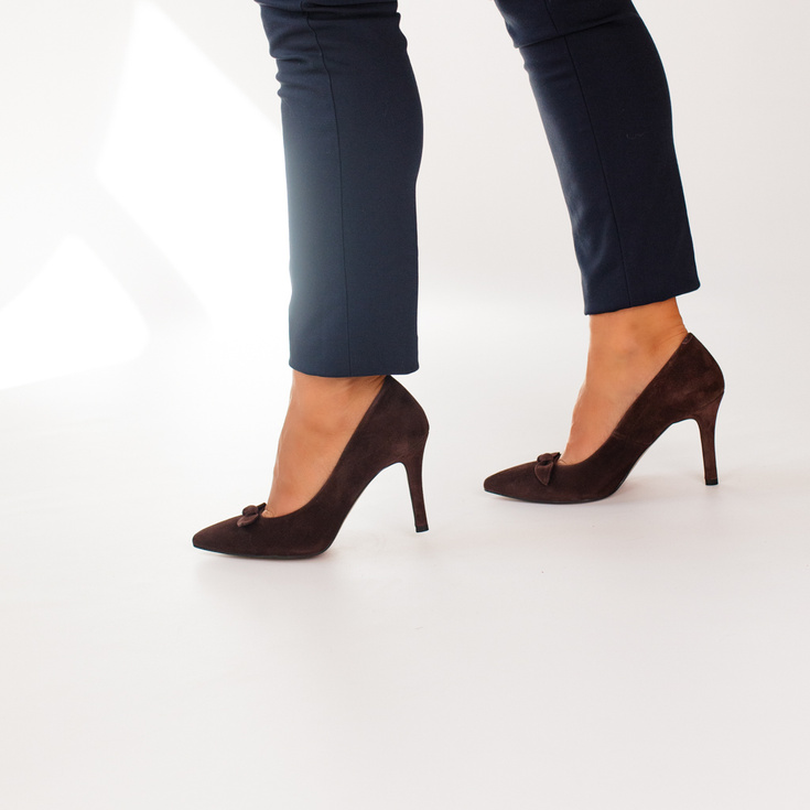 ZESTAW BUTY + TOREBKA - KOTYL 8519 TOSCANIO G141 BRĄZOWY