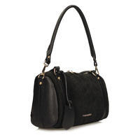 Torebka skórzana - TOSCANIO G163 CZARNY