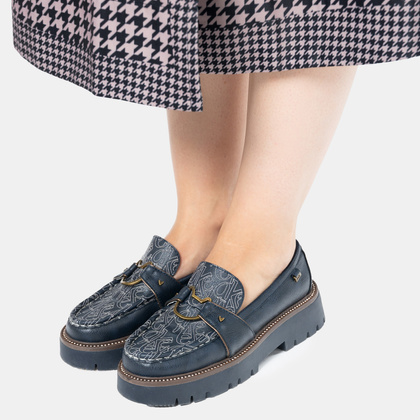 Mokasyny z ozdobą - ANEKKE REAL 41393-387