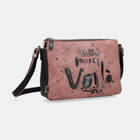 Torebka damska trzykomorowa - ANEKKE MADEMOISELLE PARISIAN 41813-184