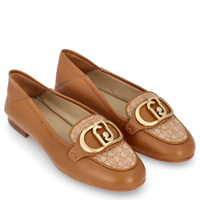 Eleganckie półbuty premium - LIU JO EMEL 03 BRĄZOWE
