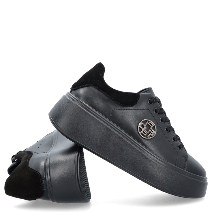 Sportowe buty damskie - FILIPPO DP6058/25 CZARNE