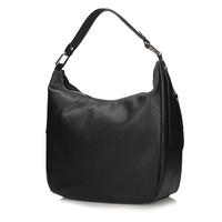 Torebka skórzana - TOSCANIO G107 CZARNY