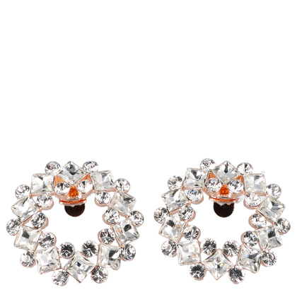 Ozdobne klipsy do butów Kryształki - TYMOTEO LOVE T48 ZŁOTE